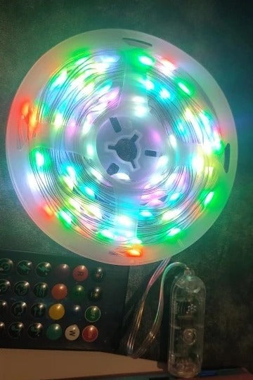 🎄LUCES NAVIDEÑAS LED RGB SMART🎄con Bluetooth - A prueba de agua - 10 METROS